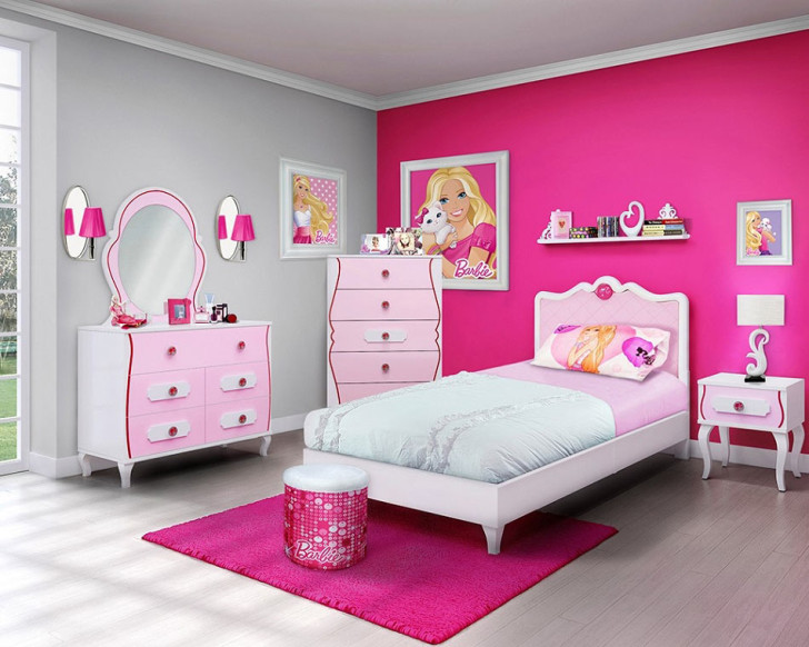 barbie bedroom games