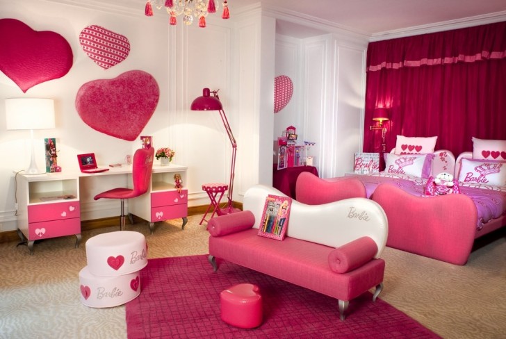 barbie in bedroom